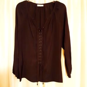Ramy Brook Black Blouse